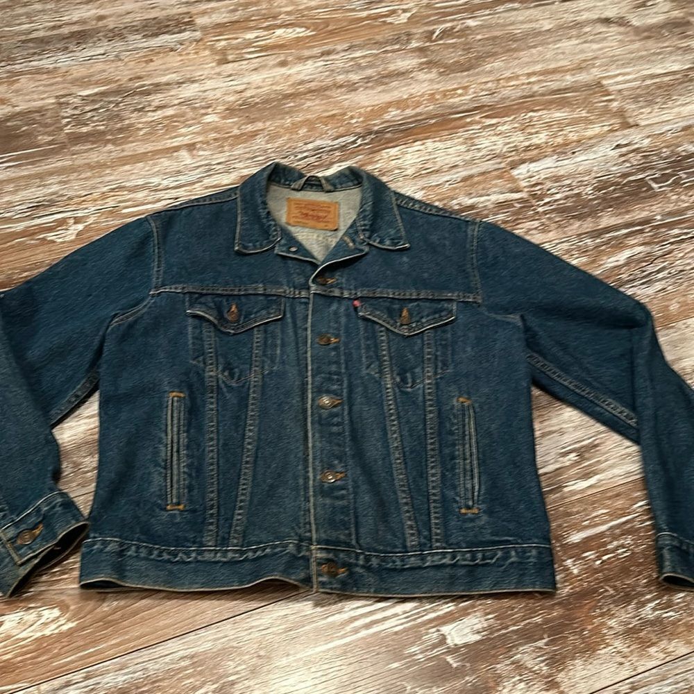 Levi's Vintage Denim Jean Coat 70506 0216 Size 42